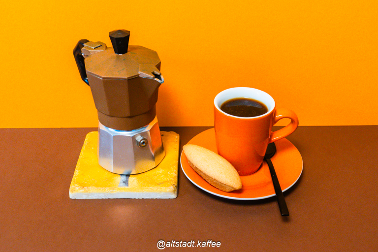 Autumn Espresso in Orange Brown