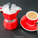 Birds View Red Espresso & Caffettiera